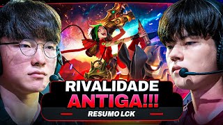 RESUMO LCK T1 x KT  A RIVALIDADE TELECOM WARS  ILHA DAS LENDAS [upl. by Jena]