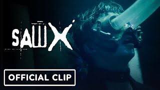 SAW X  Official Eyeball Trap Clip 2023 Tobin Bell Synnøve Macody Lund Steven Brand [upl. by Alexis]