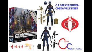 GI Joe Classified Series Cobra Valkyries [upl. by Sutsugua]