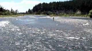 Flyfishing the Tongariro River New Zealand [upl. by Ellita]