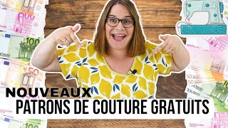 Bon Plan COUTURE  15 nouvelles références de PATRONS GRATUITS pour FEMME Homme et Fille  By PopO [upl. by Ambie]