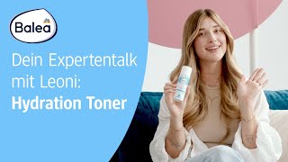 Balea Beauty Expert Hydration Toner mit Leoni [upl. by Dedrick]