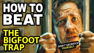 How to Beat the SASQUATCH HUNTERS in THE BIGFOOT TRAP [upl. by Eletnahc]