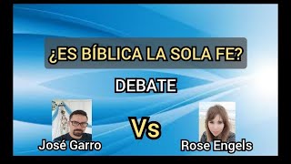 ¿ES BÍBLICA LA SOLA FE DEBATE CATÓLICO VS EVANGÉLICA [upl. by Amlez]