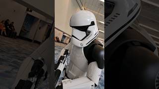 ID check starwars costume cosplay cosplayer comiccon empire stormtrooper wondercon darkside [upl. by Meerak]