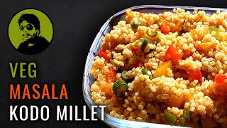 Veg Masala Kodo Millet  Healthy Food  JK CUISINE [upl. by Langbehn801]