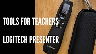 Favorite Teaching Tools  Logitech R800 Remote Slide PresenterAdvancer with Green Laser Pointer [upl. by Nath]