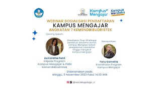 Pendaftaran Kampus Mengajar Angkatan 7 Kemendikbudristek [upl. by Seto588]