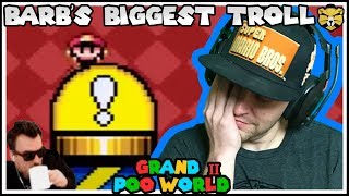 The Next Level Of Trolling GRAND POO WORLD 2 Mario Romhack Part 10 [upl. by Maye]