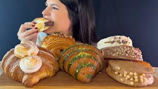 CROISSANT FEAST  MUKBANG  ASMR  EATING SOUNDS [upl. by Apple91]