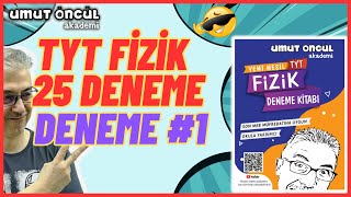 Yeni Nesil  TYT Fizik  25 TYT Denemesi  Deneme 1 [upl. by Eicnan]