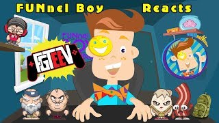 FUNnel BOY Reacts to FGTEEV amp FV Family Toys [upl. by Dollie]