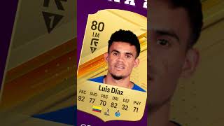 EVOLUÇÃO DO LUIS DÍAZ NO FIFA🔥 [upl. by Elleval287]