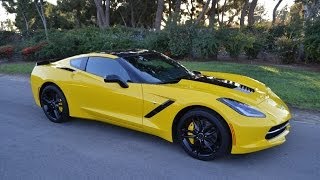 SOLD 2014 Chevrolet Corvette Stingray Coupe Velocity Yellow for sale by Corvette Mike Anaheim Ca [upl. by Coats860]