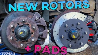 Making My Mazda B2200s Brakes A LOT Better [upl. by Medin124]