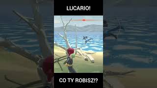 Lucario użył lotu pokemon pokémon nintendo glitch funny śmieszne pla [upl. by Ricard693]