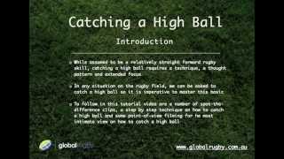 How to catch a High Ball in rugby [upl. by Barbey]