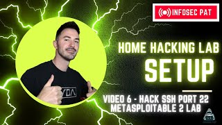 How To Hack and Exploit Port 22 SSH Metasploitable 2  Home Hacking Lab Video 6 [upl. by Ayram]