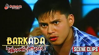 BARKADA WALANG ATRASAN 1995  SCENE CLIP 2  Jeric Raval Zoren Legaspi Keempee De Leon [upl. by Hniht]