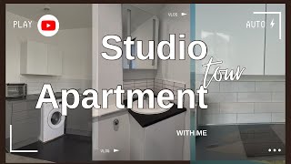 Off the market Unfurnished Studio Apartment Tour  UK Studio Apartment [upl. by Asiela]