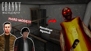 Karena Kemarin Terlalu MUDAH Jadinya Kita Naikin DIFFICULTY nya Part 3  Granny Horror Multiplayer [upl. by Melan]