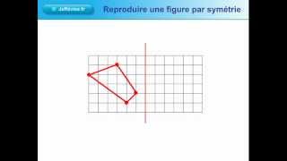 Reproduire une figure par symétrie Leçon de géométrie pour le CE1 CE2 CM1 CM2 [upl. by Fabiola]