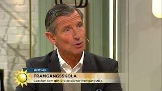 Så når du dina mål  coachen som hjälpt sportstjärnorna ger tips  Nyhetsmorgon TV4 [upl. by Katsuyama]