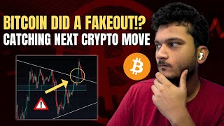 BITCOIN DID A FAKEOUT CATCHING THE NEXT CRYPTO MOVE  Crypto Market Update [upl. by Beacham625]