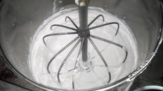 whipped cream Making Process in bakery  Whipped Topping Cream for cakes [upl. by Schoof643]