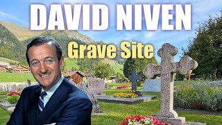 DAVID NIVEN grave site in Switzerland [upl. by Verada]