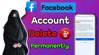 Facebook Account Kaise Delete Kare Permanently  How to delete facebook account permanently [upl. by Emalia]