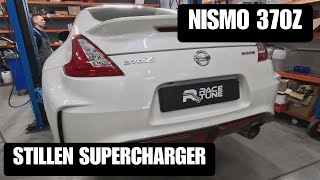 STILLEN SUPERCHARGER installation on a NISMO 370Z [upl. by Enwahs]