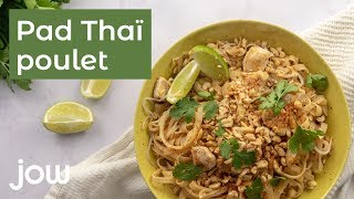 Recette de pad thaï poulet [upl. by Cecily]