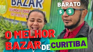 TUDO muito BARATO  Você que está chegando em CURITIBA esse BAZAR vai t AJUDAR MUITO MELHORES PREÇO [upl. by Nodlew678]