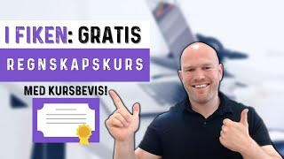 Hvordan føre regnskap i Fiken for nybegynnere kurs med kursbevis  video 1 av 5  Link i bio [upl. by Sarina722]