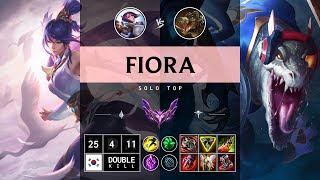 Fiora Top vs Renekton  KR Master Patch 1413 [upl. by Ydroj267]