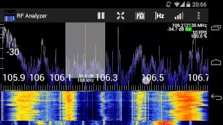 RF Analyzer version 107 with AMFM demodulation [upl. by Adel]