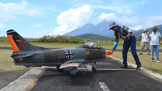 Fiat G91 Pirotti Guatemalan National Scale championship 2023 Julio Quevedo [upl. by Thilda]