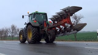 Ploughing  Pflügen  Orba  John Deere 6150M  Kuhn Multimaster [upl. by Flossi875]