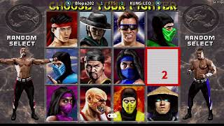 MK2 Fightcade 2  FT5 Random Select  Blopa202 B cl vs KUNGLEO B cl [upl. by Yanffit]