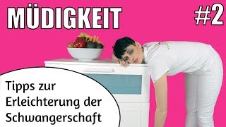 5 Tipps gegen Müdigkeit in der Schwangerschaft  Maike Droste [upl. by Daniyal576]