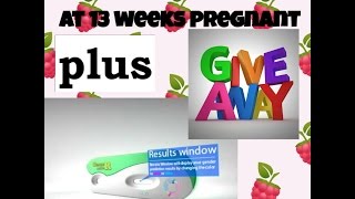 GenderMaker Test at 13 Weeks Pregnant PLUS GIVEAWAY [upl. by Kelula]