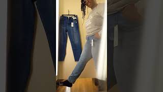 Them jeans 👖 fit Fitting room shenanigans GRWM newjeans fittingroom [upl. by Hallutama727]