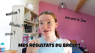 Mes résultats du brevet 2022 en direct [upl. by Milak]