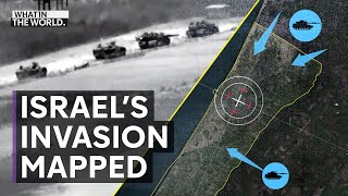 How Israel is invading Gaza  visual investigation [upl. by Griffin213]