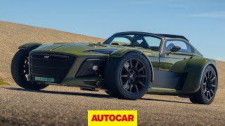 Donkervoort D8 GTOJD70 review  Audiengined Dutch sports car that can pull 2G [upl. by Dodds329]