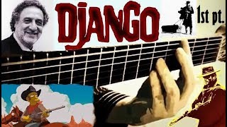 quotDjangoTheme 1st ptquot  guitar arrangement [upl. by Bone]