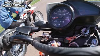 Probando la nueva xr190 inyeccion vs xr 150🔥 cual anda mas  mas unos cuelgues🏍️ [upl. by Eeltrebor636]