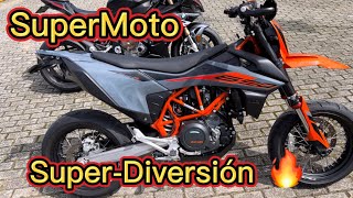 KTM 690 SMC R prueba de fuego 🔥 review amp test drive [upl. by Banks41]