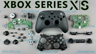 How to completely disassemble an Xbox Series X or Series S controller [upl. by Navinod110]